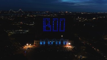  Halloween at Michigan Central Station